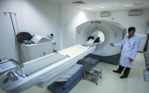 Bác sĩ Bệnh viện Đà Nẵng giới thiệu về máy PEC/CT