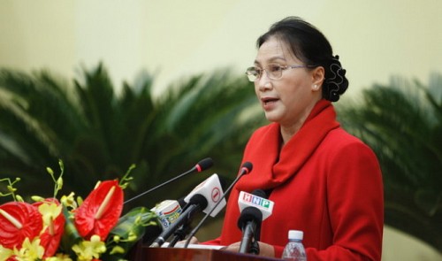 Nguyen Thi Kim Ngan, Deputy Chairwoman of the law-making National Assembly of Viet Nam