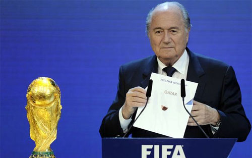 Quy trình vận động đăng cai World Cup 2022 của Qatar bị cho là có rất nhiều sai phạm. (Ảnh: Reuters)