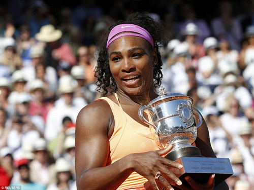 Chiếc cúp Grand Slam thứ 20 của Serena Williams