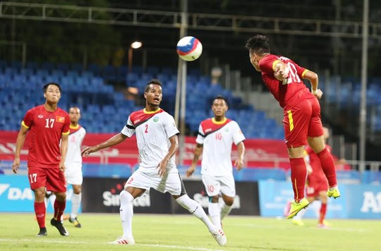 U23 Việt Nam đã không quá vất vả khi vượt qua U23 Timor Lester