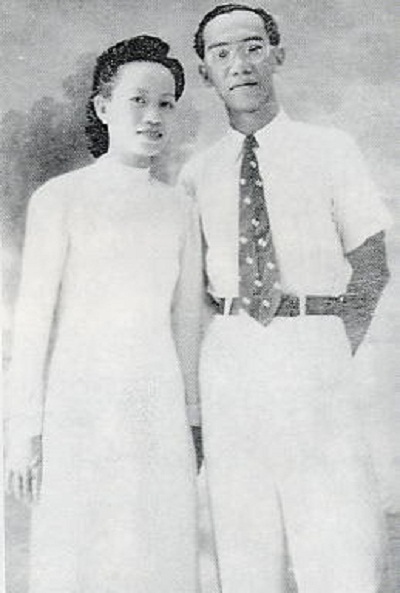 Trần Văn Khê và Nguyễn Thị Sương (1949)