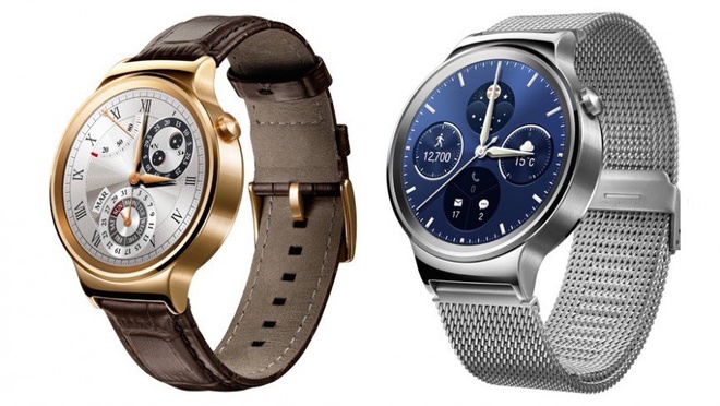  Huawei Watch được làm bằng vật liệu cao cấp như thép không gỉ, mặt sapphire và tùy chọn dây da. Hãng thậm chí còn đưa ra một số tùy chọn mạ vàng tương tự như Apple Watch. Pin của sản phẩm có thể đạt từ 2 đến 3 ngày thông thường hoặc 32 tiếng liên tục và 8 tiếng ở chế độ nghỉ.   Giá bán của Huawei Watch là từ 350 USD. 