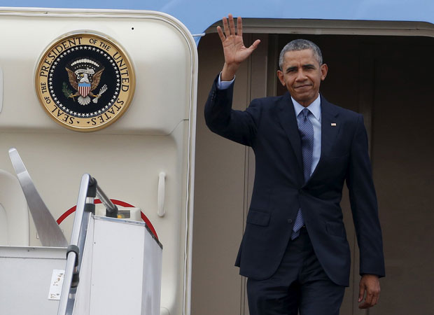 Tổng thống Mỹ Barack Obama lưu lại Việt Nam 3 ngày, sau đó sẽ đến Nhật Bản để tham dự Hội nghị thượng đỉnh G7. 				          Ảnh: Reuters