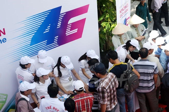 VinaPhone thử nghiệm cung cấp dịch vụ 4G tại Phú Quốc. (Ảnh: T.H/Vietnam+)