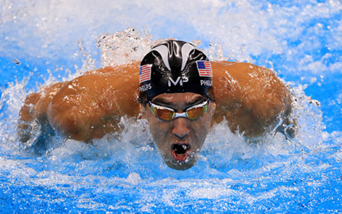 Michael Phelps đoạt tấm HCV thứ 23 tại đấu trường Olympic (Ảnh: Getty).
