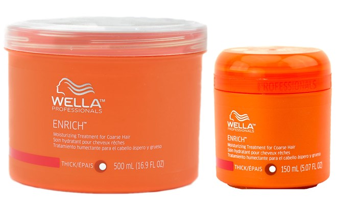 Sản phẩm mỹ phẩm Wella Professional Enrich Moisturizing Conditioner For Dry and Damaged Hair Fine/Normal.