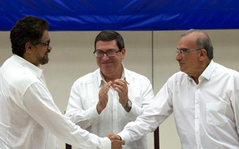 Thỏa thuận với FARC mở ra kỷ nguyên mới cho Colombia. (Ảnh: AP)