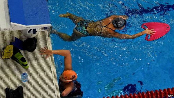 Các vận động viên Paralympic Nga. (Nguồn: AFP)