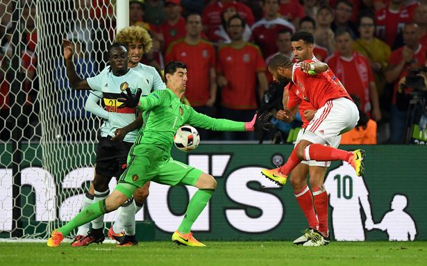 Bỉ bất ngờ thua Wales 1-3 ở tứ kết Euro 2016