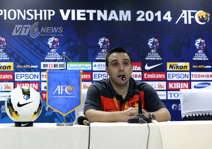 Nhiệm vụ đầu tiên của ông là VCK Futsal châu Á 2014 diễn ra tại TPHCM. (Ảnh: AFC).  