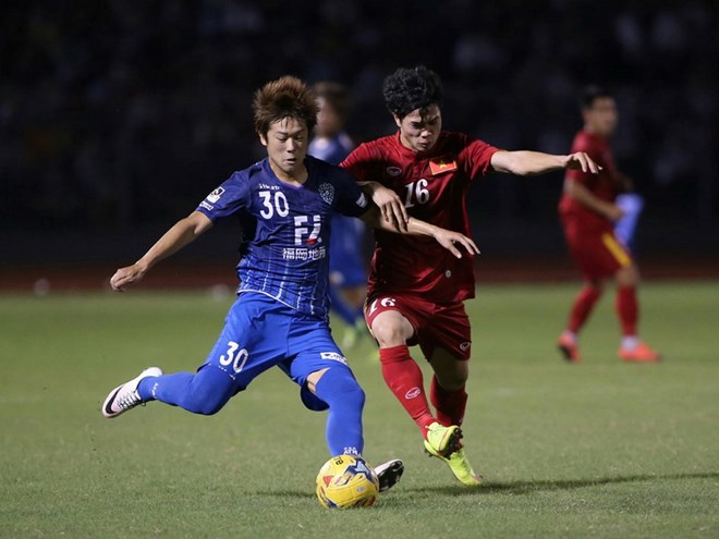 Công Phương vẫn chưa có được bàn thắng thứ 2 cho tuyển Việt Nam. (Nguồn: TN) 