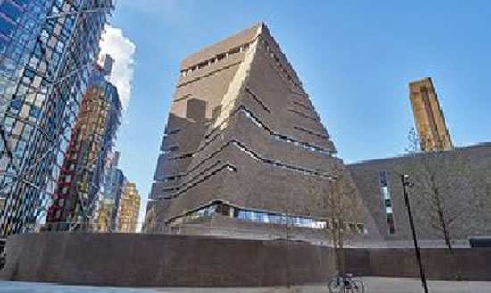 Bảo tàng Nghệ thuật hiện đại Tate Modern Switch House. 