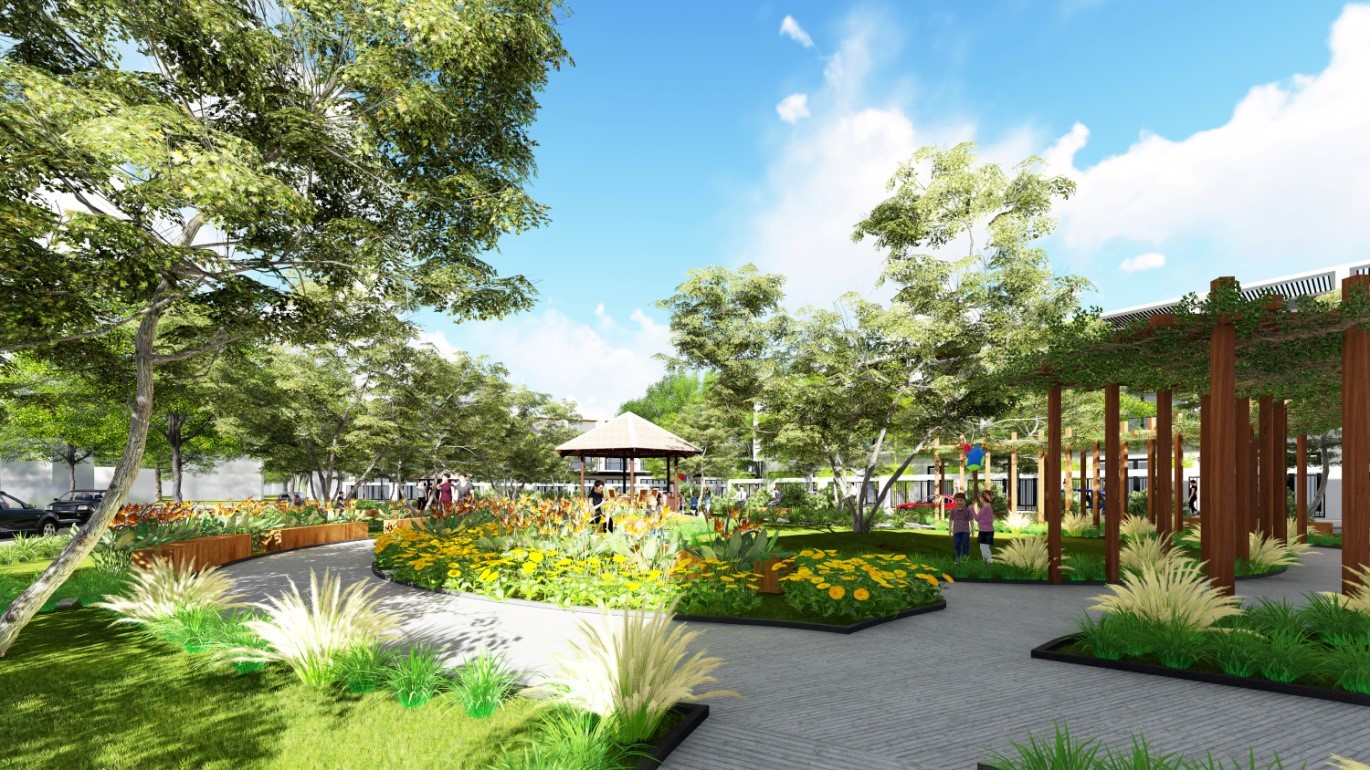 Pandora city được quy hoạch với khuôn viên cây xanh và khu TDTT ngoài trời  mang đến không gian sống sinh thái cho mọi cư dân. Thông tin chi tiết: http://pandoracity.com.vn