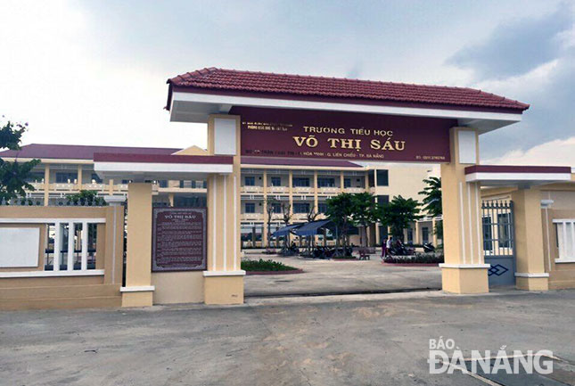 Hầu hết mạng lưới trường lớp ở thành phố Đà Nẵng được đầu tư khang trang, hiện đại.