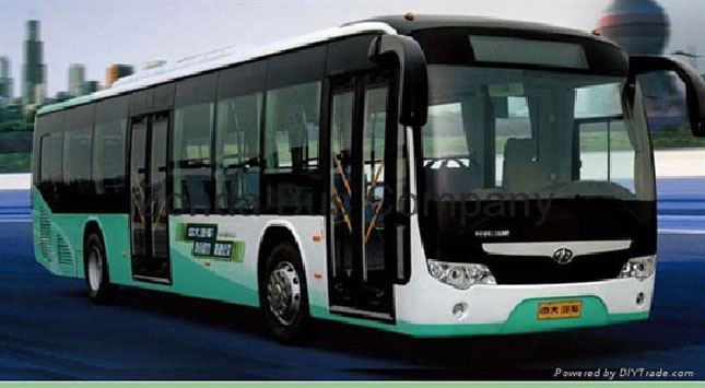 Mẫu xe buýt nhanh (BRT) dự kiến đưa vào khai thác tại thành phố Đà Nẵng.