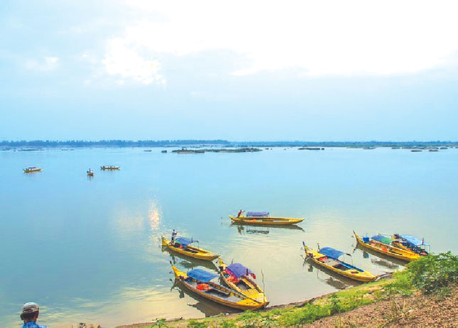 Dòng sông Mekong cạn dần nguồn thủy sản vì quá nhiều đập thủy điện.