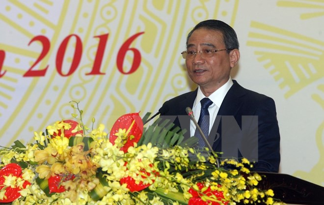 Bộ trưởng Bộ Giao thông Vận tải Trương Quang Nghĩa. (Ảnh: TTXVN)