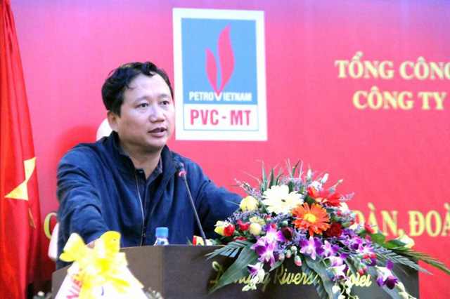 Trịnh Xuân Thanh khi còn lãnh đạo PVC.