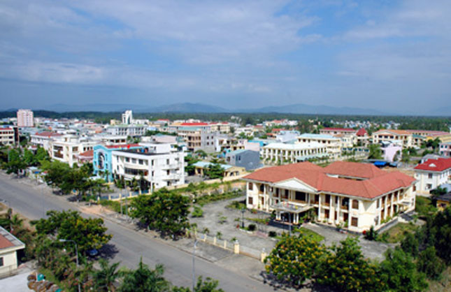 Sau 20 năm tái lập, tỉnh Quảng Nam có những bước chuyển mình mạnh mẽ. 							  Ảnh: quangnam.gov.vn
