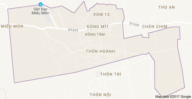 Bản đồ xã Đồng Tâm, huyện Mỹ Đức, Hà Nội. Ảnh: dangcongsan.vn