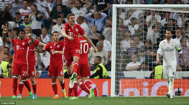 Bayern Munich đã nỗ lực hết mình để đưa trận đấu vào hiệp phụ
