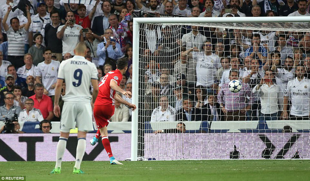 Real Madrid thắng chung cuộc Bayern Munich 6-3 và năm thứ 6 liên tục có mặt ở bán kết Champions League