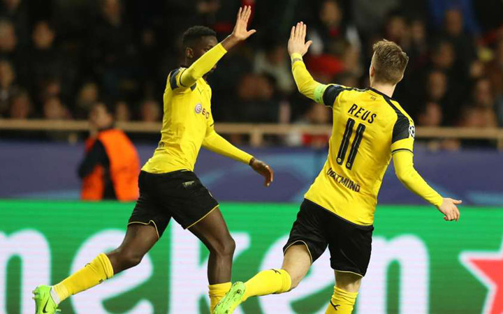 OUSMANE DEMBELE | Borussia Dortmund | Mặc dù Dortmund bị loại, nhưng Dembele đã thi đấu rất ấn tượng và là được chấm điểm cao nhất bên phía đội bóng áo vàng.