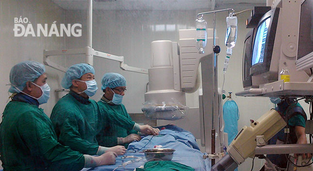 Bệnh viện Đà Nẵng cứu sống một bệnh nhân ngưng tim. 				