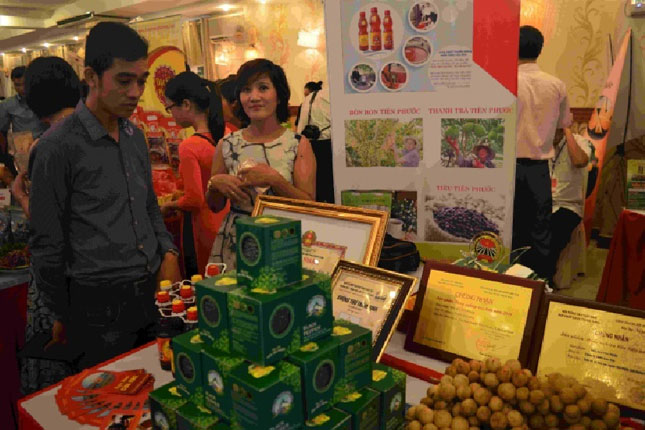Tiêu Tiên Phước nhiều lần có mặt tại hội chợ triển lãm được tổ chức ở Đà Nẵng.
