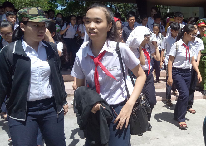 Thí sinh tham dự kỳ thi Kỳ thi tuyển sinh lớp 10 THPT tại Đà Nẵng