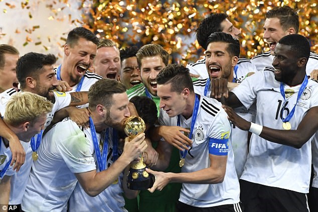 Đức trở thành nhà vô địch Confed Cup 2017.