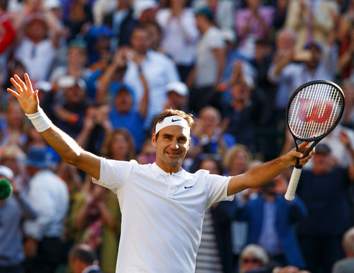Roger Federer có chiến thắng thứ 89 ở Wimbledon