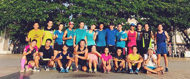 Niềm đam mê giúp các thành viên của Danang Runners luôn biết cách vượt qua những khắc nghiệt trên các cung đường mà họ từng tập luyện hay thi đấu.  			                 Ảnh: Danang Runners