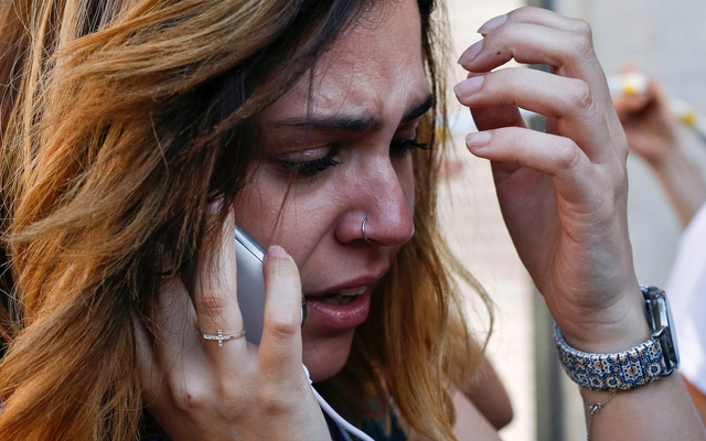 Các nhân chứng không khỏi hoảng loạn khi nhớ lại vụ tấn công khủng bố ở Barcelona. (Ảnh: AFP)