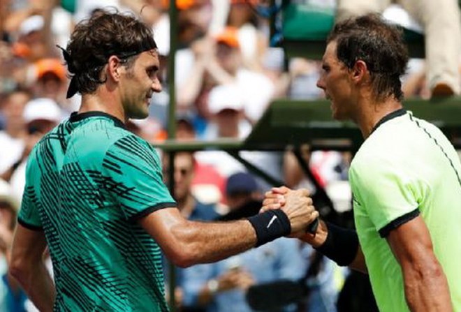 Nadal và Federer cùng nhánh đấu ở US Open 2017. (Nguồn: USA TODAY Sports)