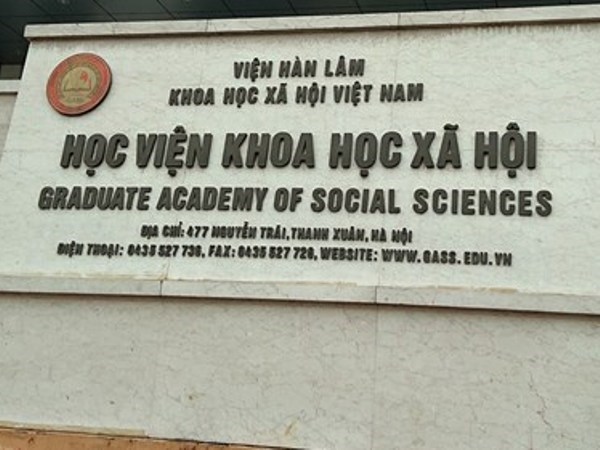 Học viện Khoa học Xã hội đã có nhiều vi phạm trong tuyển sinh và đào tạo. (Ảnh: CTV/Vietnam+)