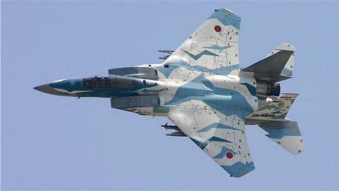Máy bay chiến đấu F-15 của Nhật Bản. (Nguồn: presstv)