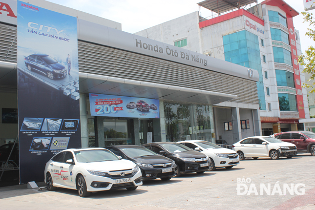 Tại thị trường Đà Nẵng, sản lượng bán ô-tô du lịch tăng trong 7 tháng đầu năm.