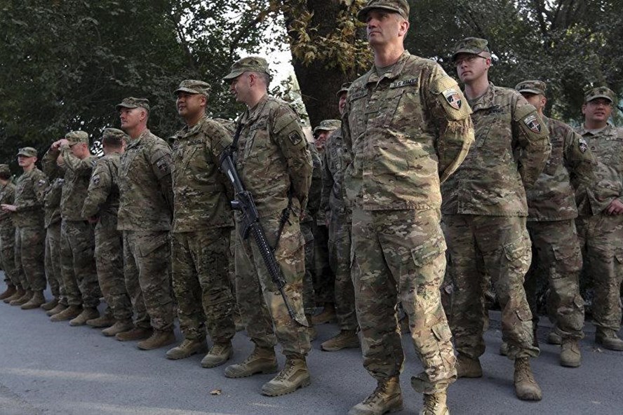 Lính Mỹ ở Afghanistan. Ảnh: NYT