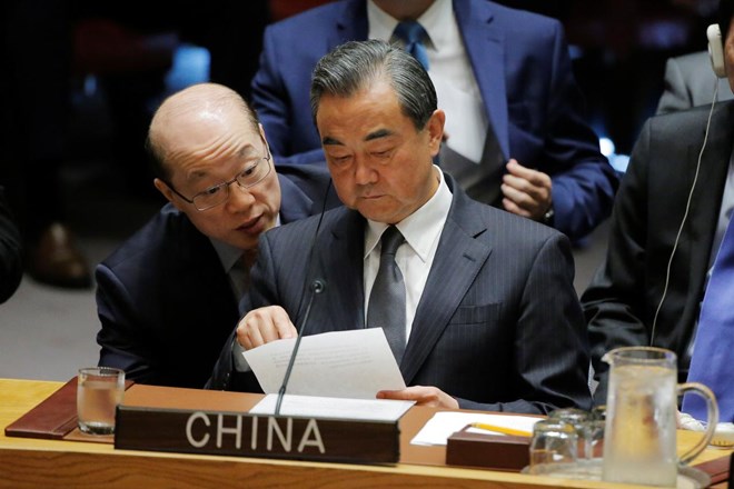 Bộ trưởng Ngoại giao Trung Quốc Vương Nghị. (Nguồn: Reuters)