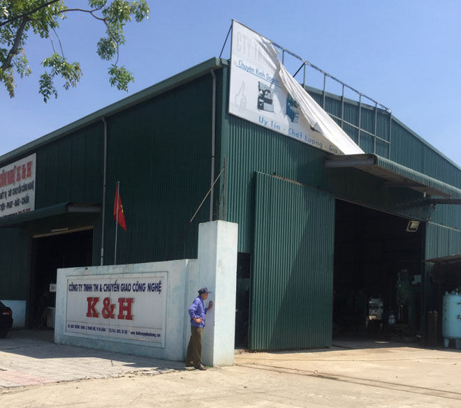 Công ty TNHH TM và chuyển giao công nghệ K và H thuê đất quốc phòng ở vành đai phía tây Sân bay Đà Nẵng.