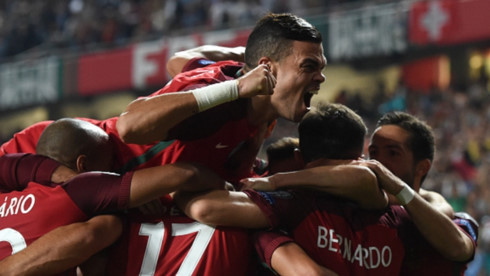 Bồ Đào Nha xuất sắc giành vé dự VCK World Cup 2018 (Ảnh: Getty).