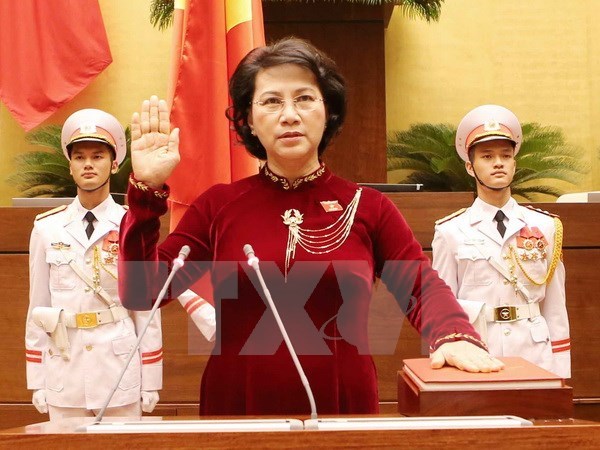 National Assembly Chairwoman Nguyen Thi Kim Ngan (Photo: VNA) 