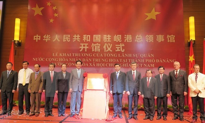 The inaugural ceremony of China's Consulate General in Da Nang (Source: VNA)  
