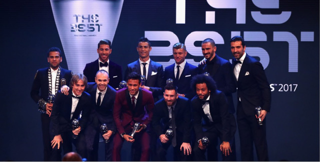 Real Madrid đóng góp 5 đại diện ở đội hình tiêu biểu FIFA
