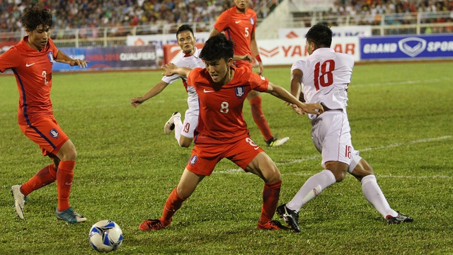 U23 Việt Nam từng thua U23 Hàn Quốc ở vòng loại châu Á