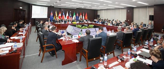 Negotiators meet in Da Nang on the sidelines of the APEC 2017 Economic Leaders’ Week. (Photo: VNA)