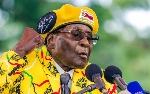 Tổng thống Zimbabwe Robert Mugabe. Ảnh: AFP/Getty.