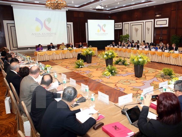 The opening ceremony of 37th meeting of the Asia-Europe Foundation (ASEF) Board of Governors (Source: VNA)